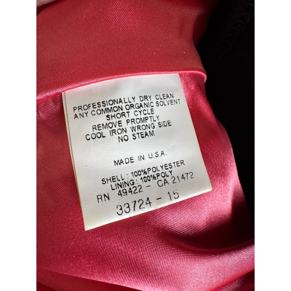 Vintage Y2K Jessica McClintock for Gunne Sax Pink Glitter Corset Prom Maxi Dress - Picture 9 of 11
